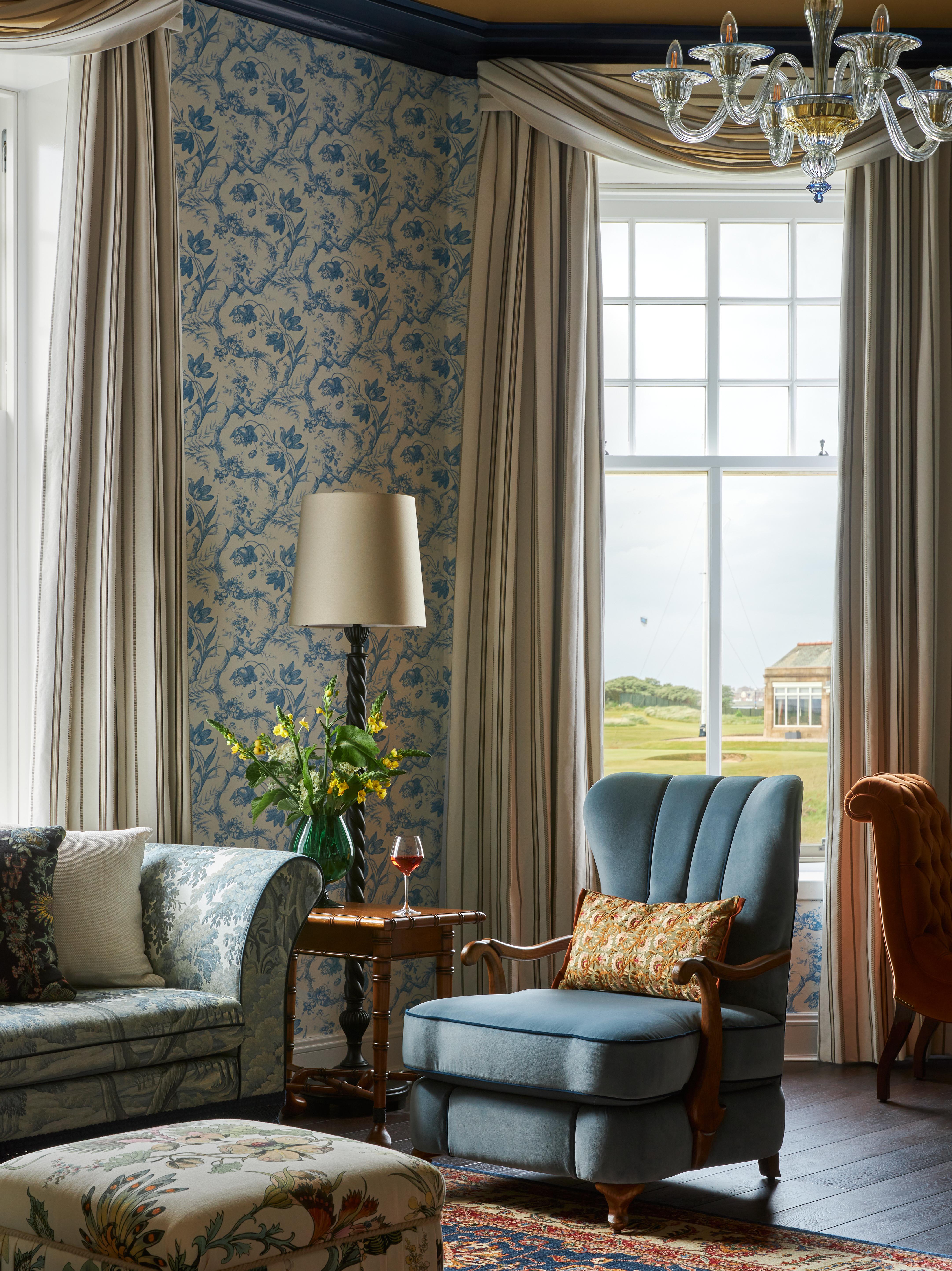 Marine Troon Hotel Luaran gambar Curtains